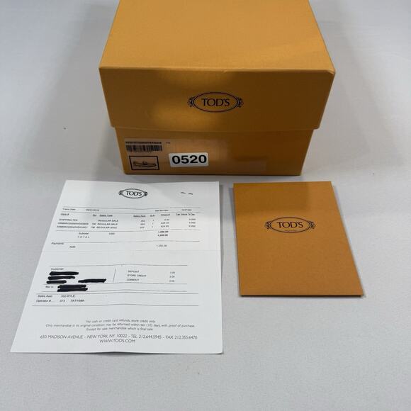 Tod’s MOCASSINO FORMALE GOMMA Loafer Size 7.5UK/9US New Box & Receipt MSRP $625 main image 6